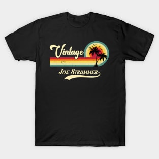 Summer vintage joe strummer T-Shirt